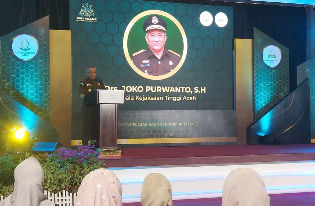 KAJATI ACEH BUKA SELEKSI DUTA PELAJAR SADAR HUKUM  PROVINSI ACEH TAHUN 2023