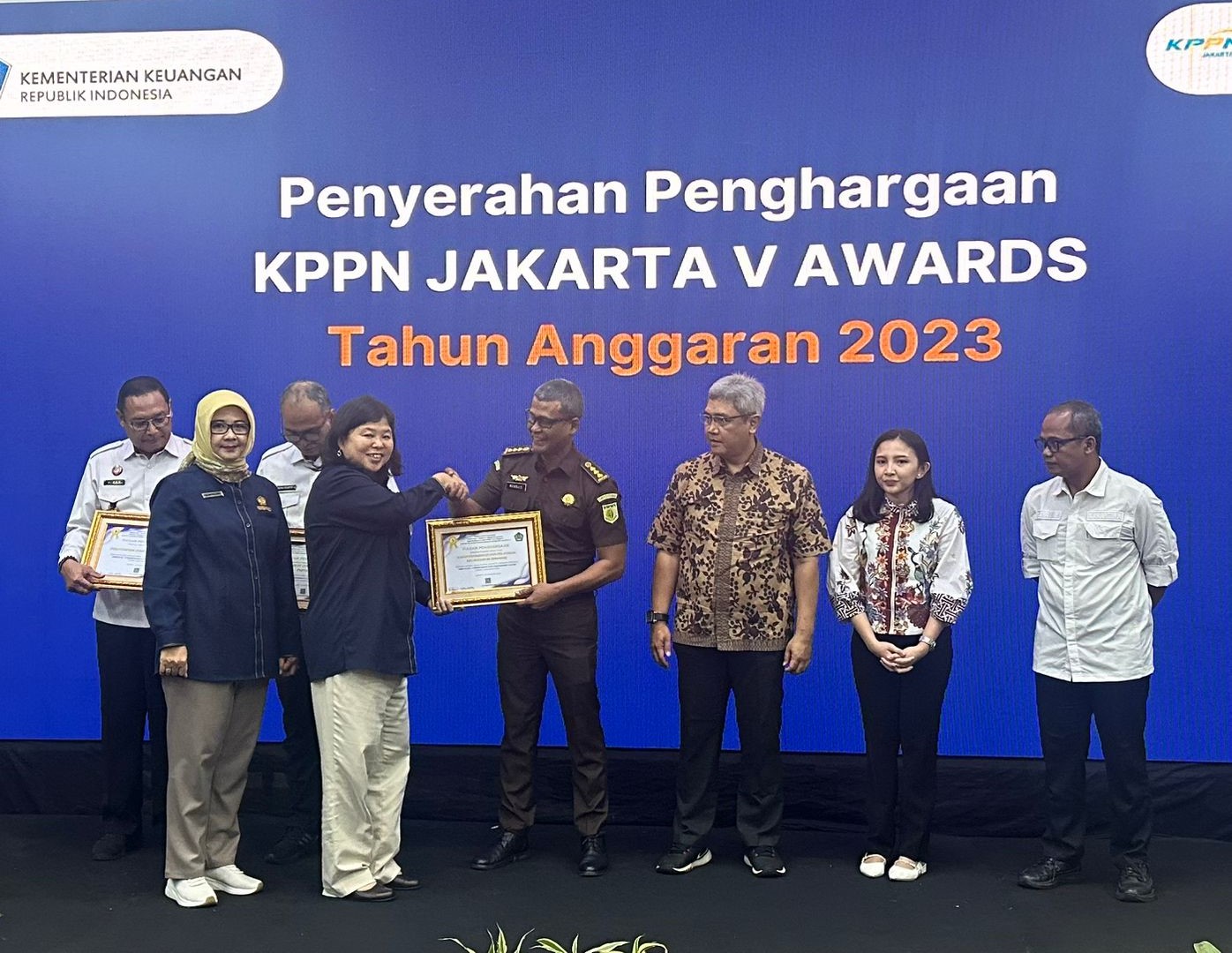 Badiklat Kejaksaan RI Berhasil Meraih Predikat  Terbaik ke-1 Penggunaan Cash Management System   Tahun Anggaran 2023