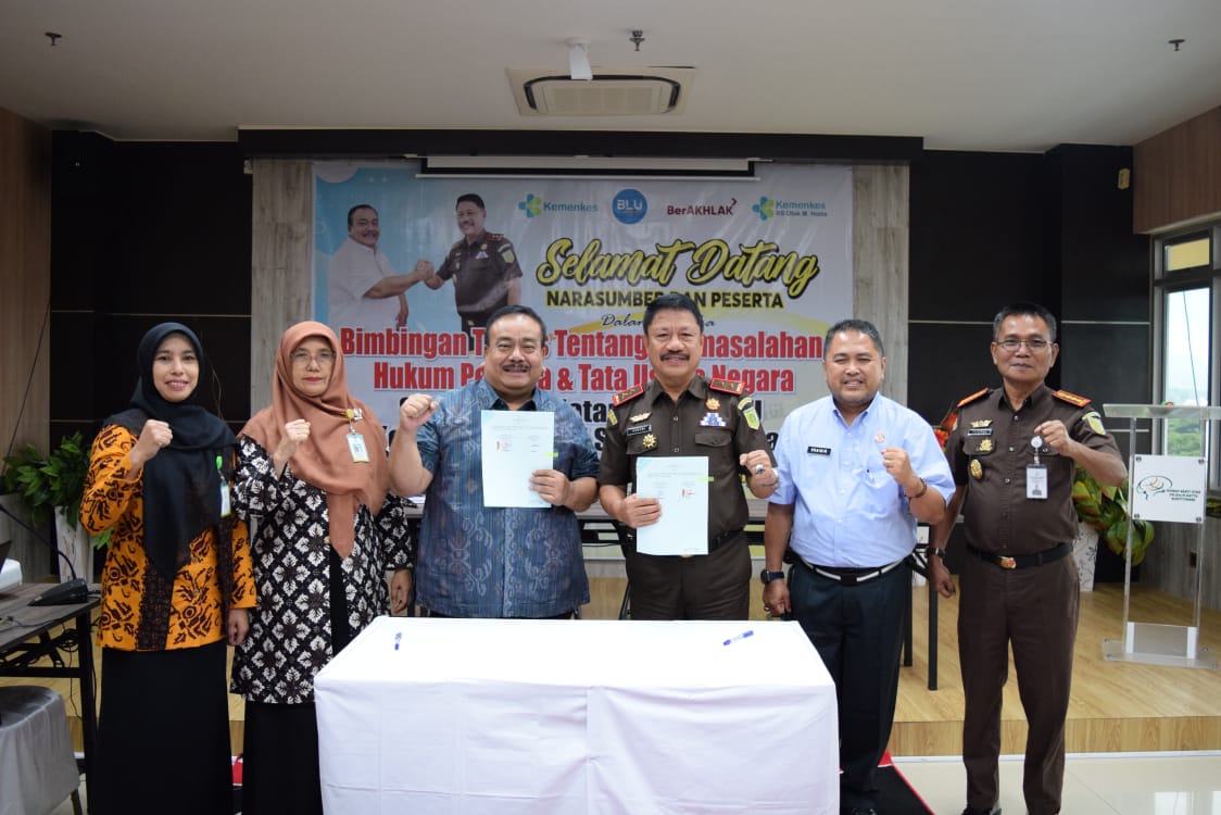 Membangun Sinergitas Kejaksaan Tinggi Sumatera Barat dan Rumah Sakit Otak Dr. Drs. M. Hatta Bukittinggi Melalui peran Asisten Perdata dan Tata Usaha Negara