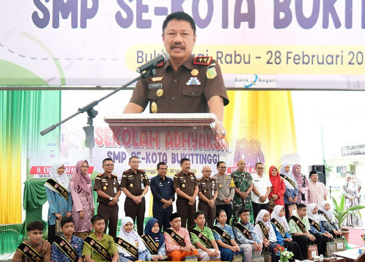 Launching Sekolah Adhyaksa SMP se-Kota Bukittinggi