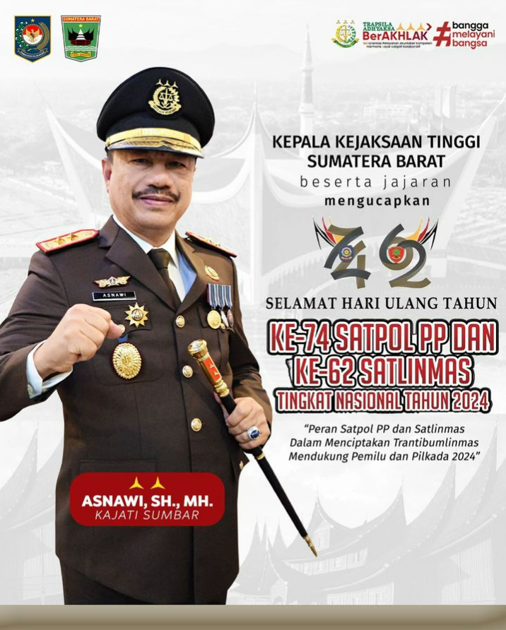 Selamat Hari ulang Tahun Satpol PP dan SATLINMAS