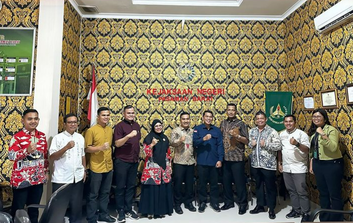 Koordinasi Pelaksanaan Program Jaga Desa Kejaksaan Tinggi Sumatera Barat & PMD Provinsi Sumatera Barat dengan Kejari Pasaman Barat & PMD Kabupaten Pasaman Barat