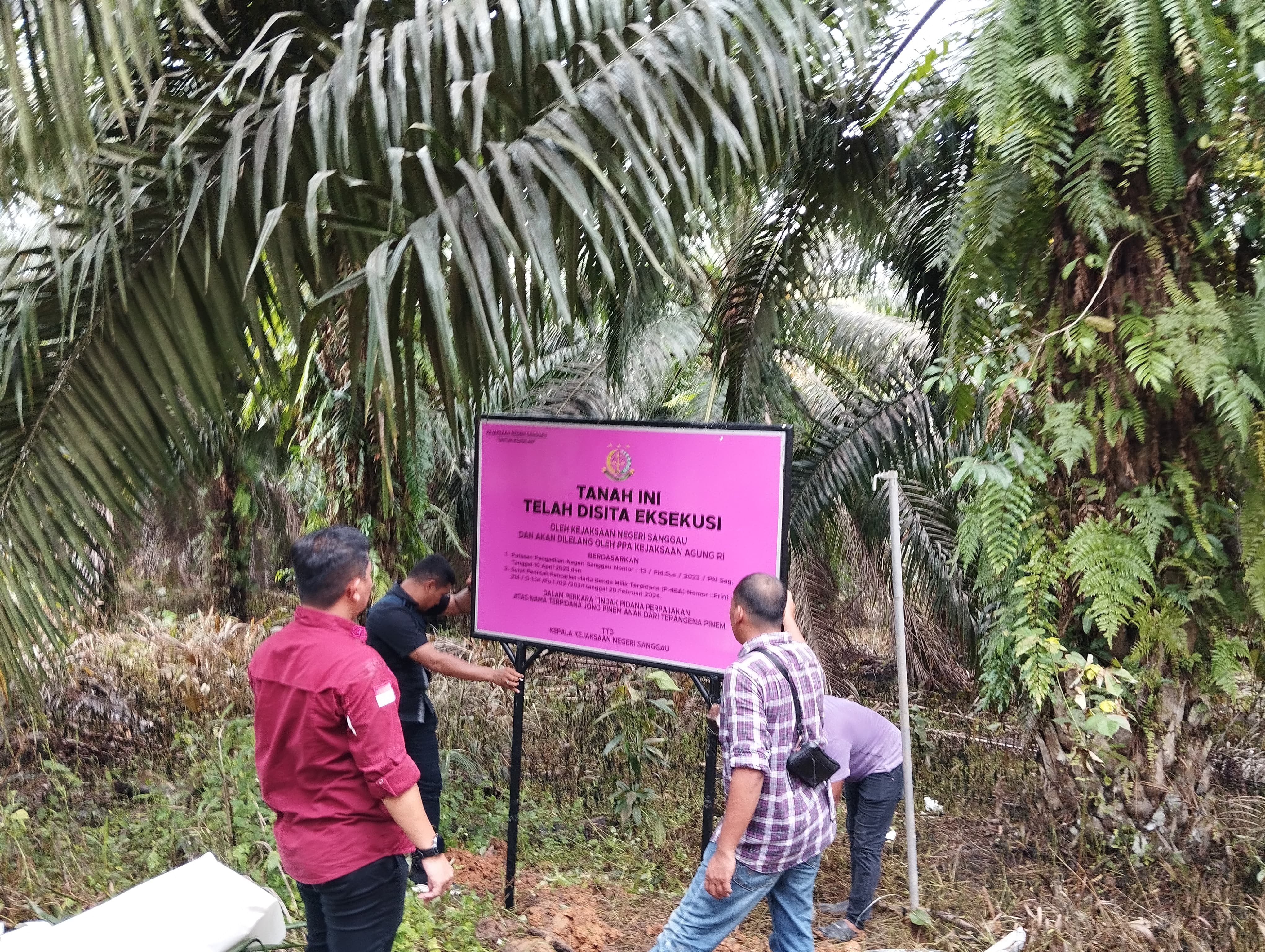 Aset Milik Terpidana Jono Pinem Disita oleh Kejagung