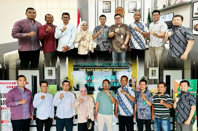 Koodinasi Pelaksanaan Program Jaga Desa Kejaksaan Tinggi Sumbar & PMD Provinsi Sumbar dengan Kejari Solok, Kejari Tanah Datar & PMD Solok, PMD Tanah Datar