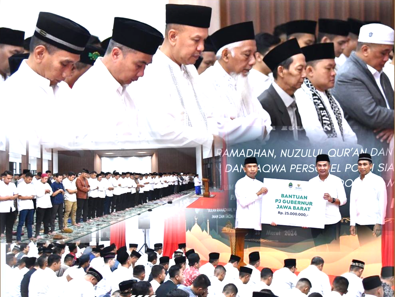 TARAWIH KELILING BERSAMA FORKOPIMDA PROVINSI JAWA BARAT