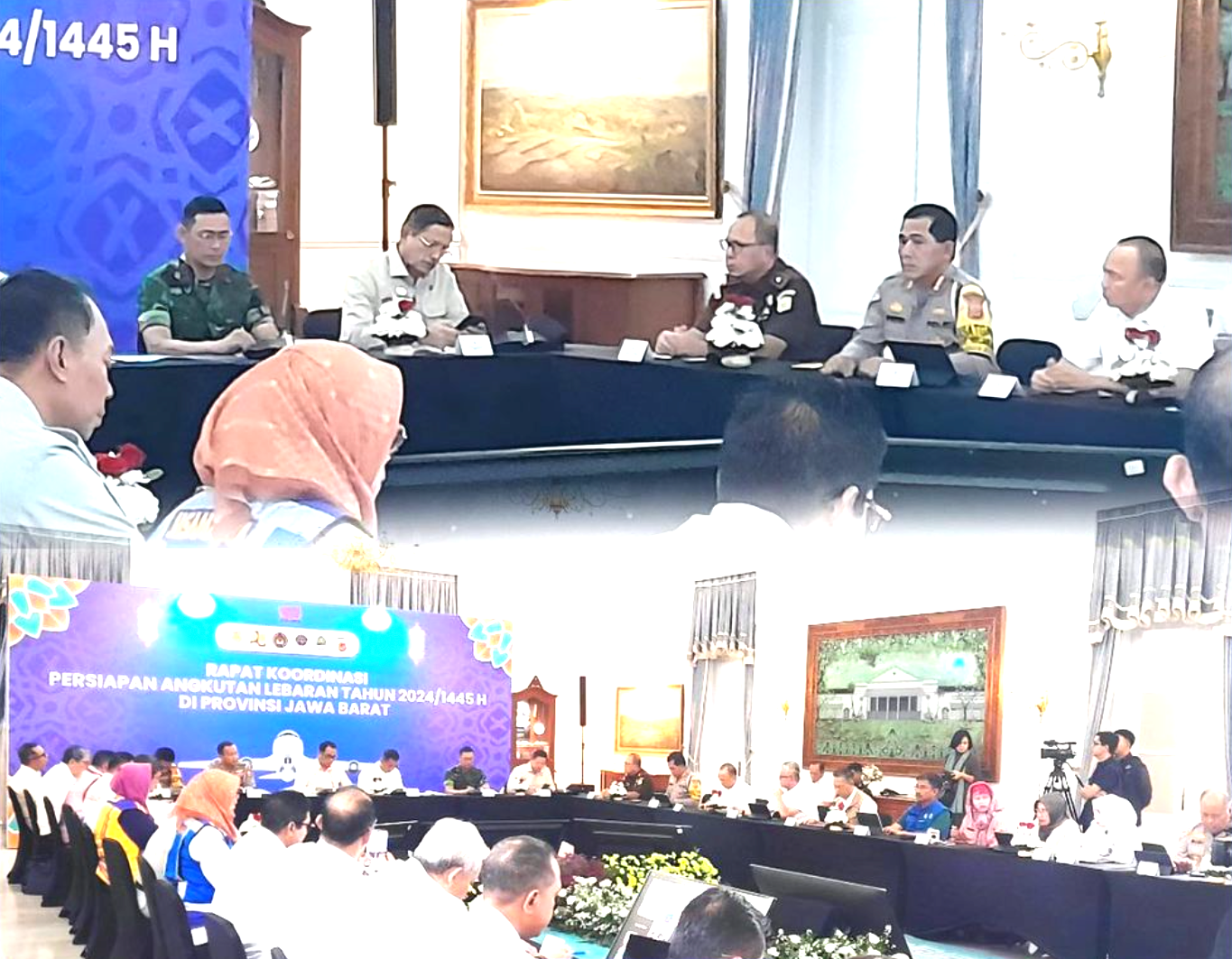 RAPAT KOORDINASI PERSIAPAN ANGKUTAN LEBARAN TAHUN 2024/1445 H DI PROV JABAR