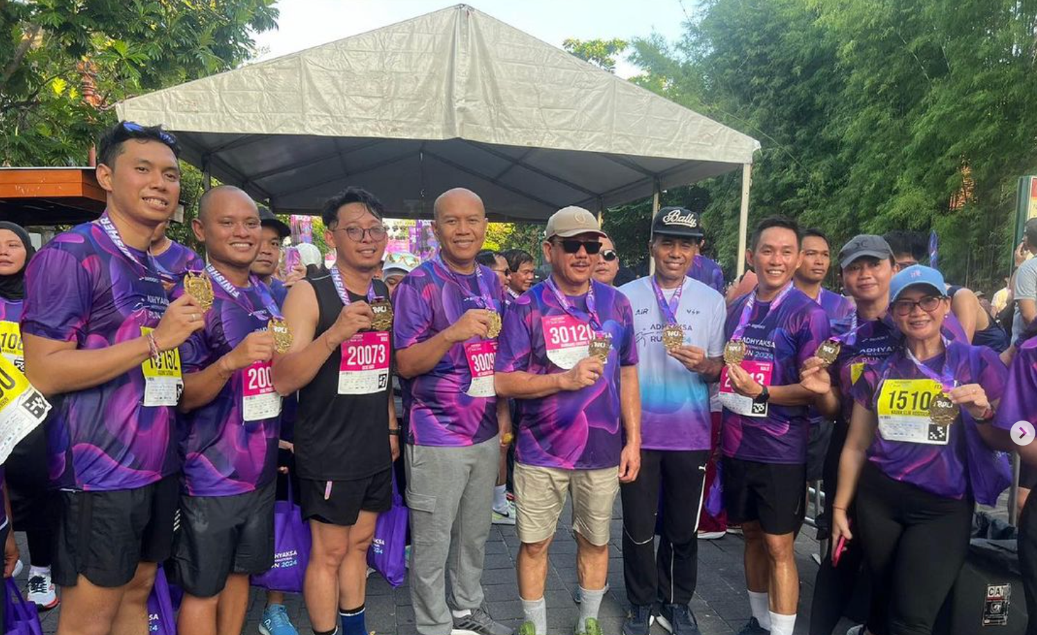 Kajati jabar mengikuti kegiatan Adhyaksa International Run 2024