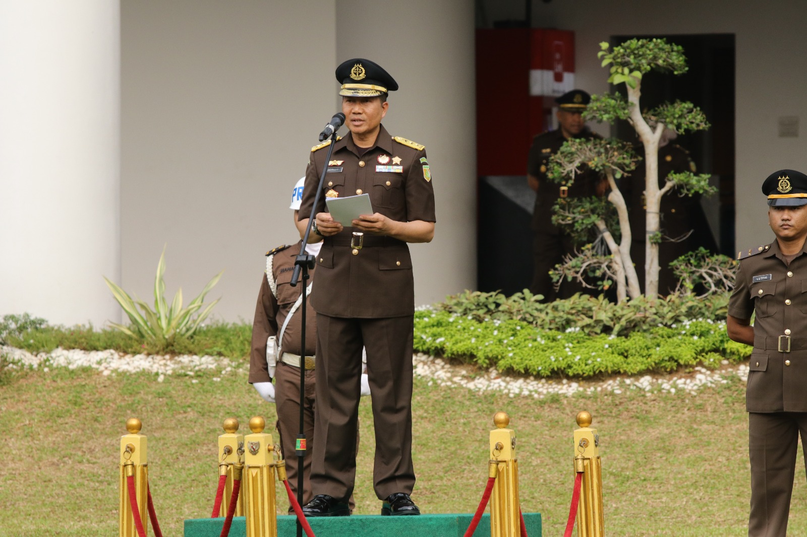 JAM-Pidmil Mayjen TNI Dr. Wahyoedho Indrajit  Pimpin Upacara Peringatan Hari Kebangkitan Nasional ke-116