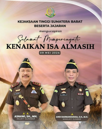 Selamat Memperingati Kenaikan Isa Al Masih