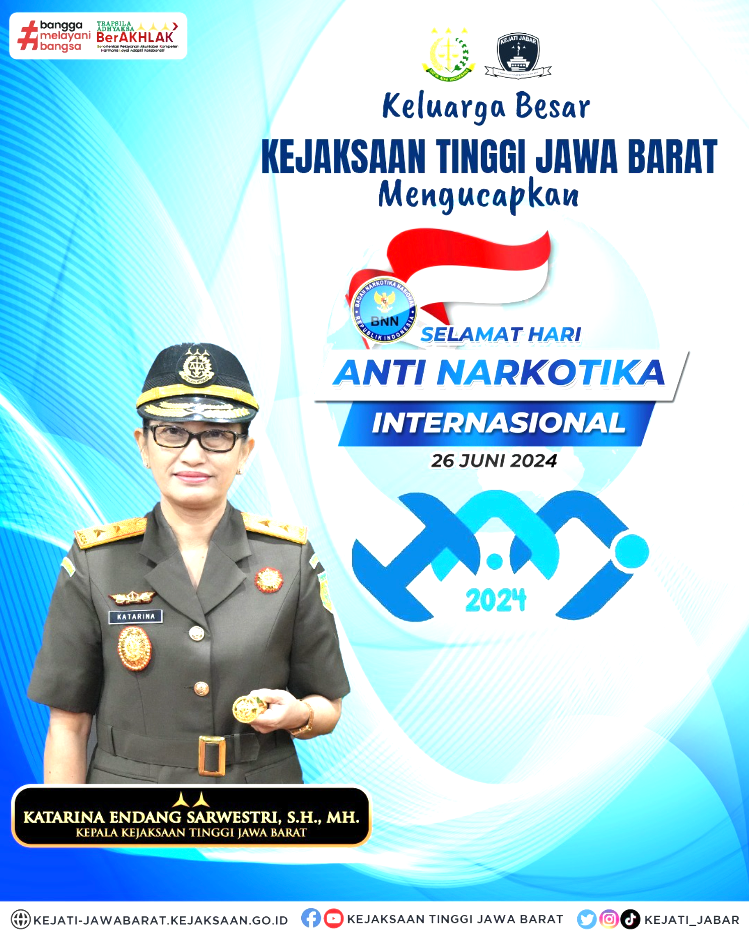 Selamat Hari Anti Narkotika Internasional