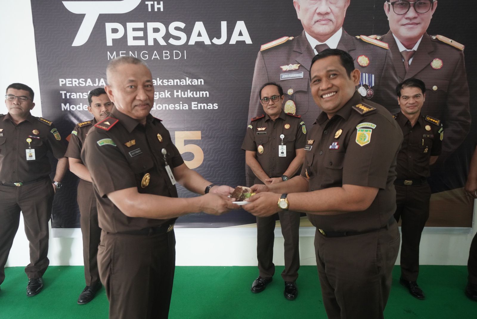 Kajati Aceh Pimpin Upacara Dalam Rangka Hari Ulang Tahun PERSAJA Ke-73