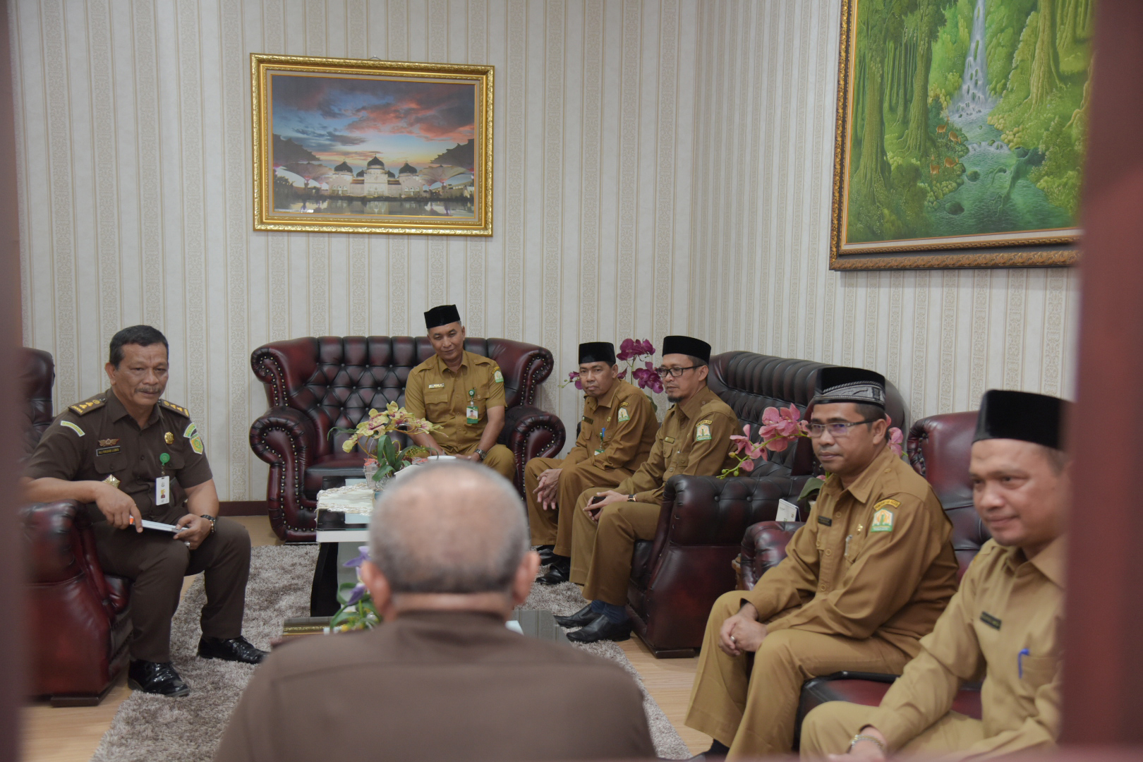 Kajati Aceh Terima Kunjungan Dinas Pendidikan Dayah Aceh