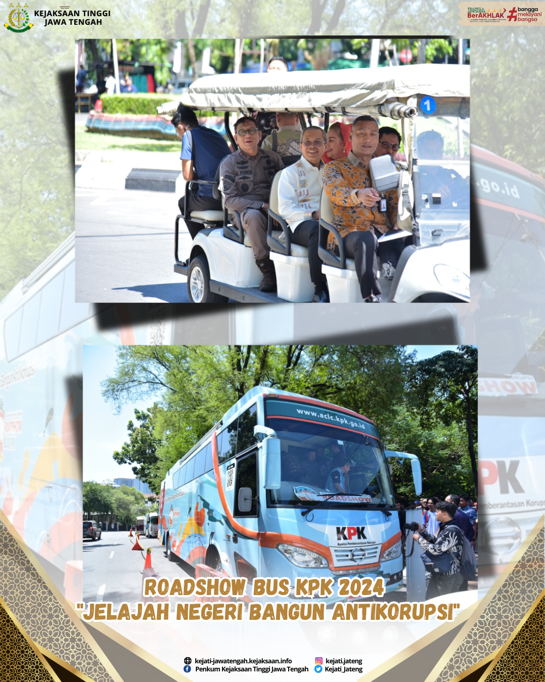 ROADSHOW BUS KPK 2024 “JELAJAH NEGERI BANGUN ANTIKORUPSI”