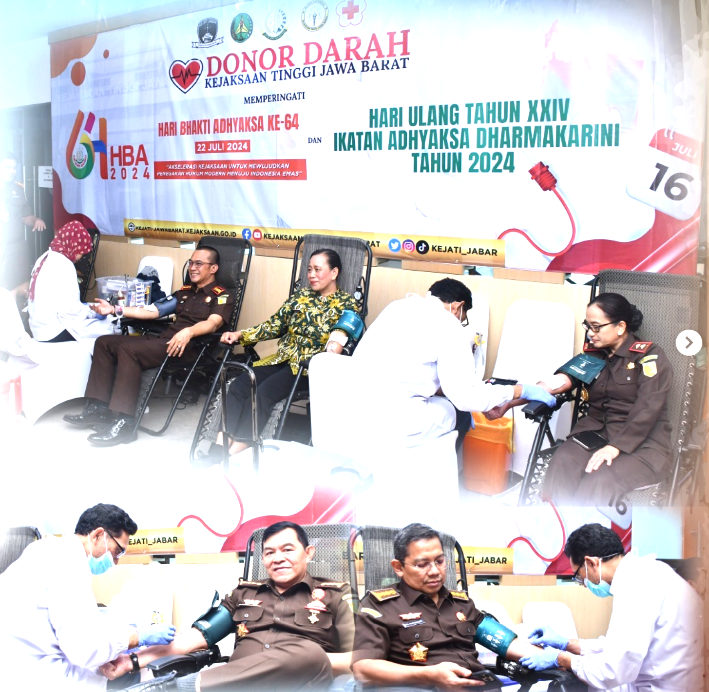 Donor Darah Kejaksaan Tinggi Jawa Barat