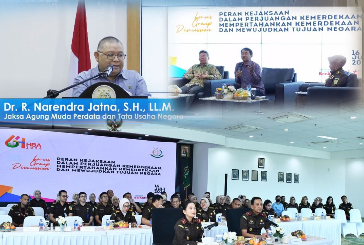 FGD peran Kejaksaan dalam perjuangan kemerdekaan, mempertahankan kemerdekaan dan mewujudkan tujuan negara