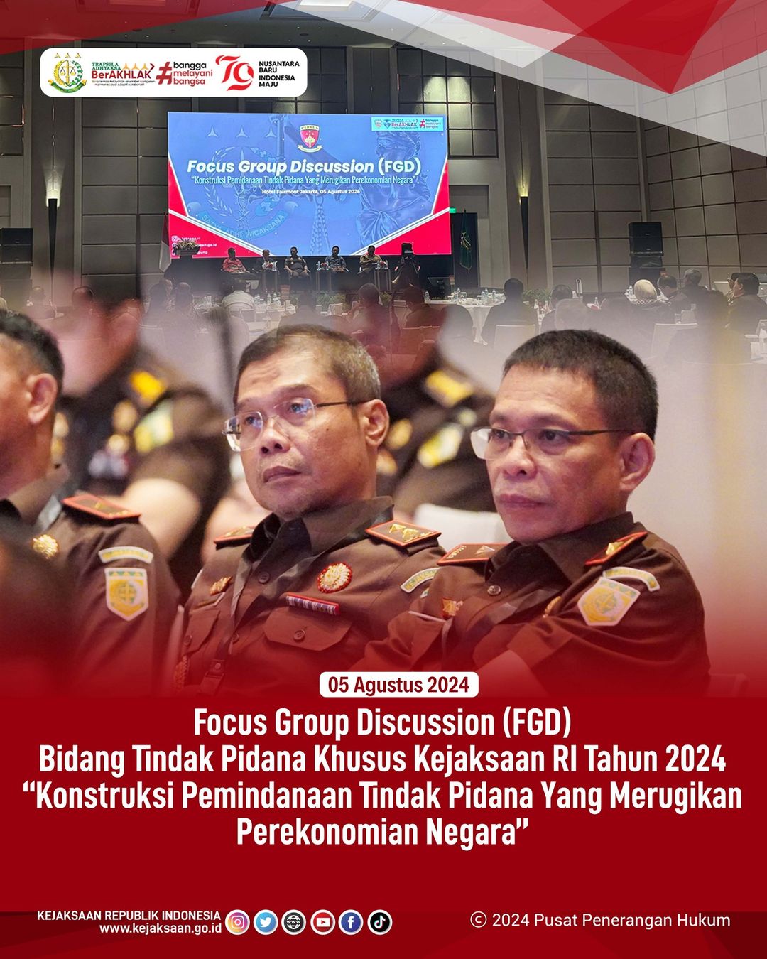 Focus Group Discussion (FGD) Bidang Tindak Pidana Khusus Kejaksaan RI