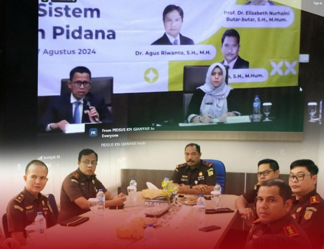 Focus Group Discussion dengan tema “Optimalisasi Peran Kejaksaan sebagai Central Authority dalam Sistem Peradilan Pidana Terpadu” yang diselenggarakan oleh Komisi Kejaksaan Republik Indonesia