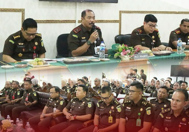 Kegiatan Supervisi Penyelesaian Perkara Tindak Pidana Umum ke Kejaksaan Negeri Solok