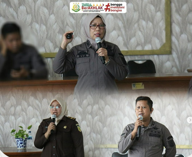 Jaksa Masuk Sekolah kembali hadir di SMA N 1 Padang pada Kamis 25 Juli 2024