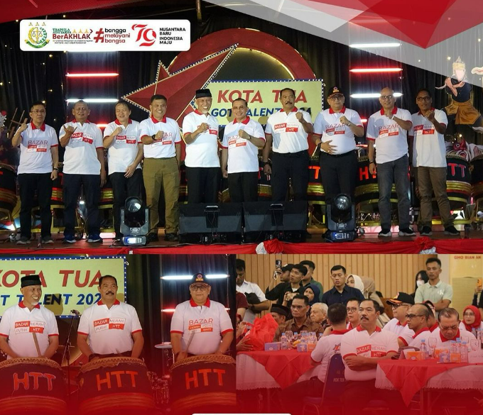 Plt. Kepala Kejaksaan Tinggi Sumatera Barat., menghadiri Pembukaan Bazar Pasar Multikultural dalam rangka HUT Himpunan Tjinta Teman (HTT) Ke-160