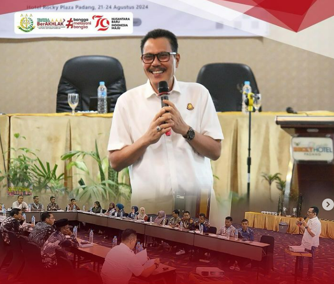 Asisten Intelijen Menjadi Narasumber pencegahan Korupsi Pengelola Keuangan desa  pada Kegiatan Pelatihan Peningkatan Aparatur Pemerintah Desa dan Pengurus