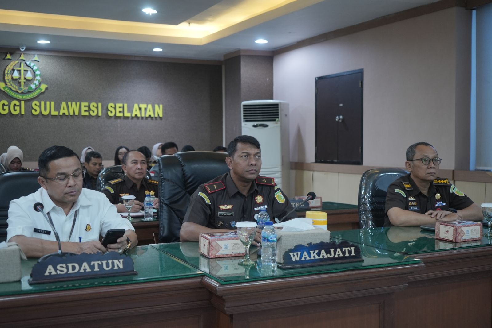 WAKAJATI SULSEL MENGIKUTI PRE LAUNCHING KEJAKSAAN CORPORATE  UNIVERSITY YANG DIGAGAS BADAN DIKLAT