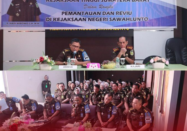 Pemantau dan Reviu ke Kejaksaan Negeri Sawahlunto