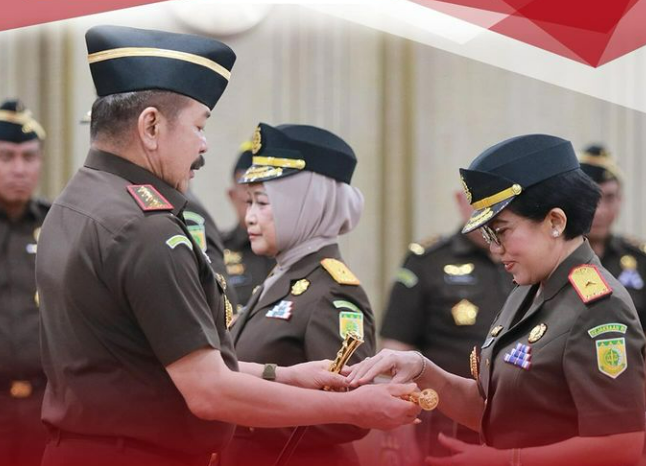 Pelantikan Kepala Kejaksaan Tinggi Sumatera Barat