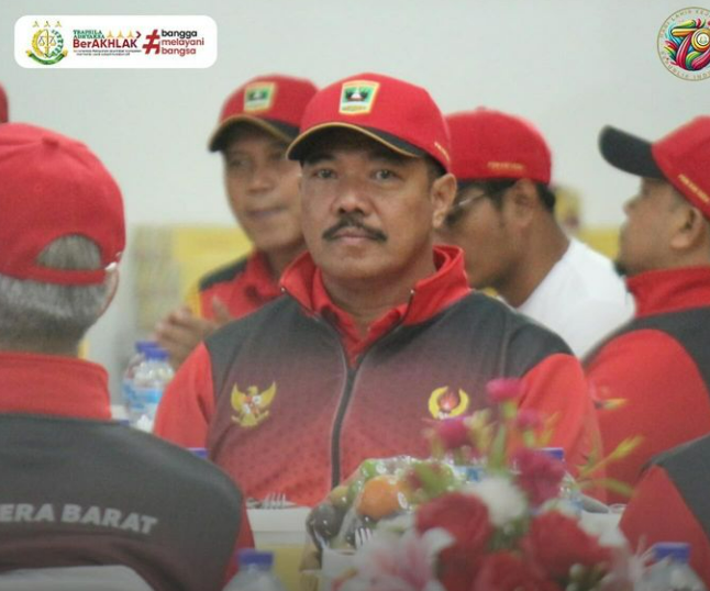 Pengukuhan dan pelepasan Kontingen PON XXI-2024 Sumatera Barat