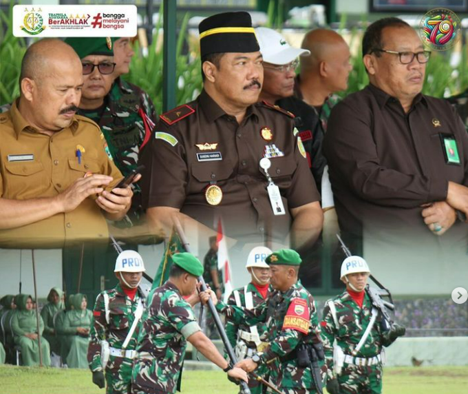 Rangkaian Giat Penyambutan Purna Tugas Satgas Yonif 133YS