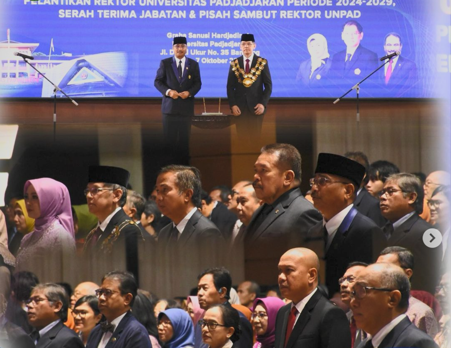 Kajati Jabar menghadiri Rapat Pleno Terbuka Majelis Wali Amanat UNPAD