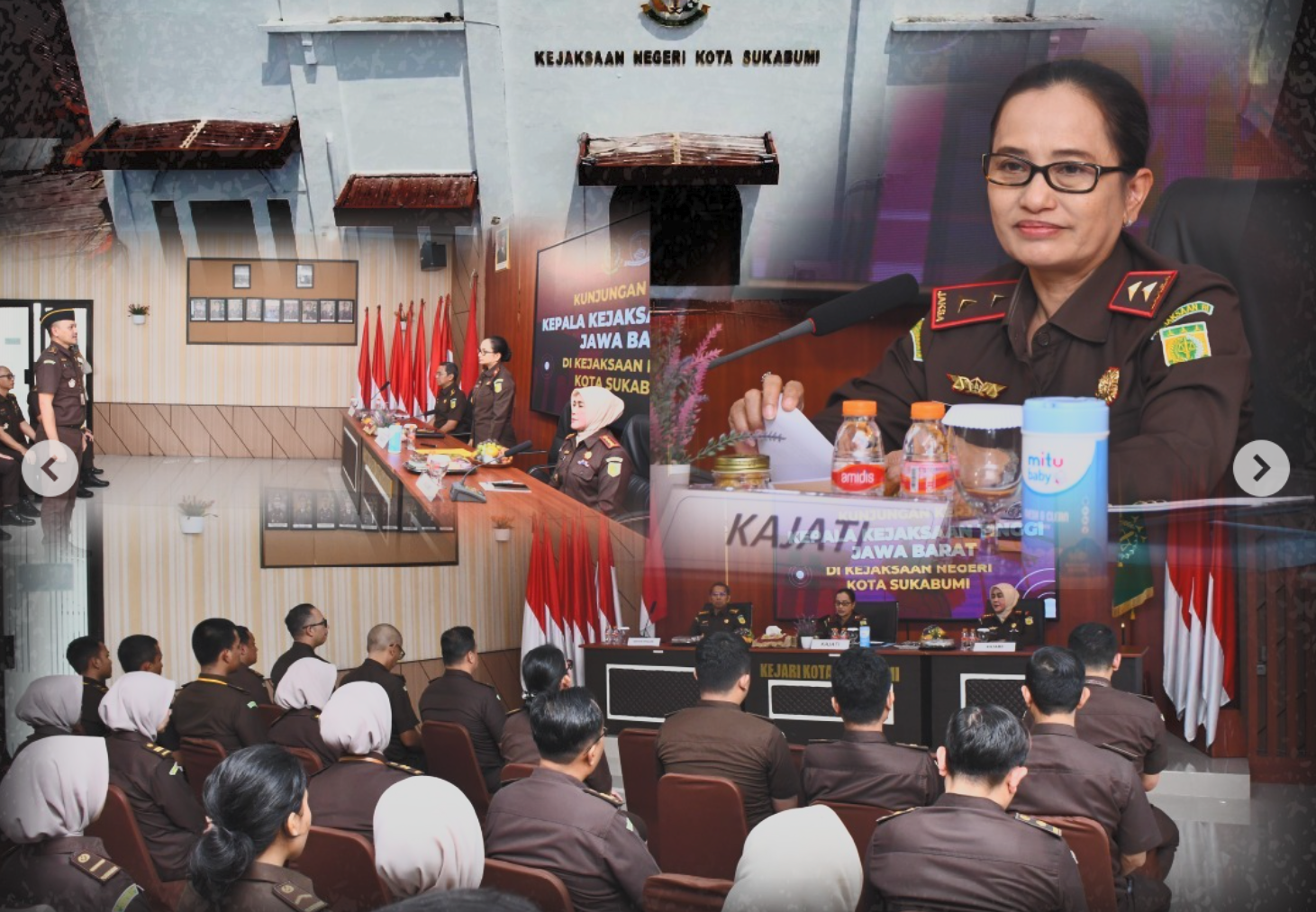 kunjungan kerja Kajati Jabar ke Kejaksaan Negeri Kab Sukabumi, Kejaksaan Negeri Kota Sukabumi dan Kejaksaan Negeri Cianjur