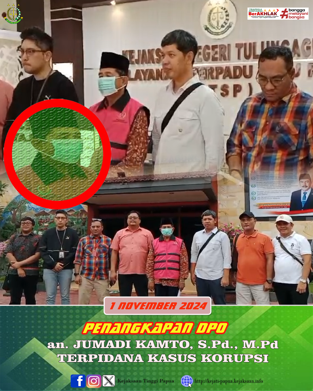 Penangkapan DPO Kasus Korupsi