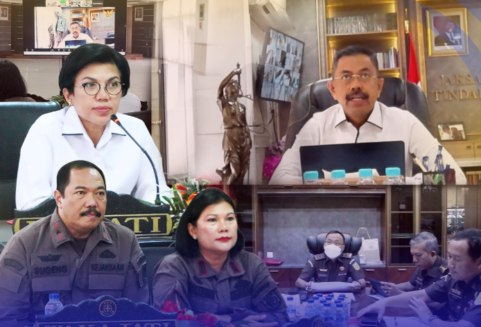 Ekspose Persetujuan Penyelesaian Perkara Pidana dengan Pendekatan Restoratif Justice Kejaksaan Tinggi Sumatera Barat dengan JAMPIDUM Kejaksaan Agung