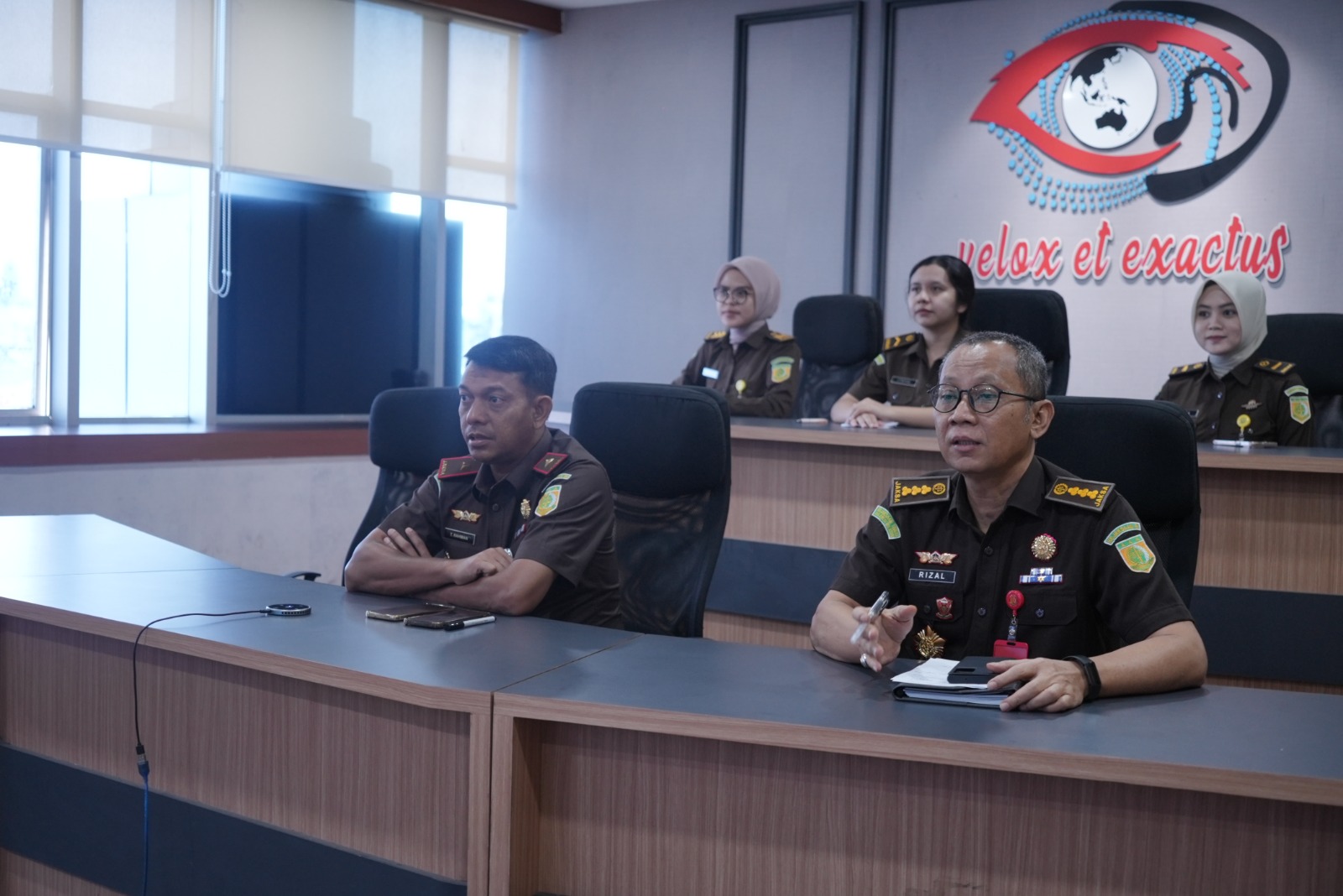 WAKAJATI SULSEL TEUKU RAHMAN MENGIKUTI WEBINAR FGD PENGUATAN REFORMASI BIROKRASI KEJAKSAAN RI