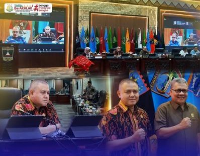 Koordinator Tindak Pidana Khusus Kejati Sumbar Menjadi Narasumber pada Kegiatan Sosialisasi Pengendalian Gratifikasi Kepada Pimpinan dan Anggota DPRD Provinsi Sumatera Barat