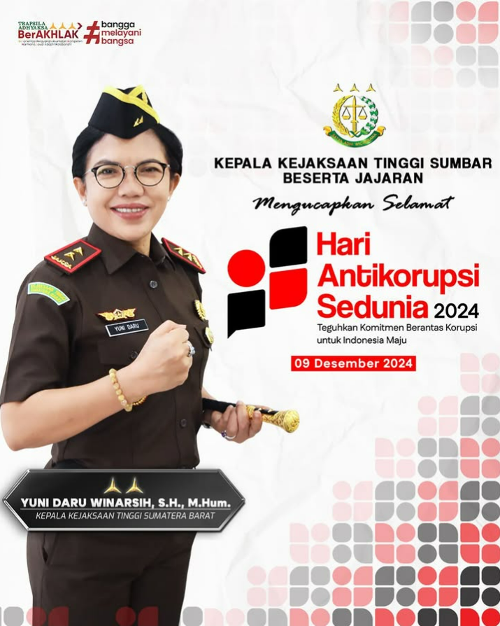 Selamat Hari Anti Korupsi Sedunia 2024