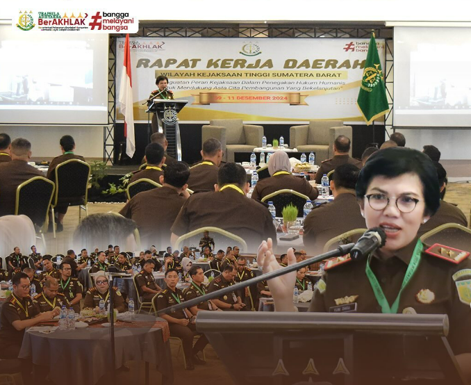 Rapat Kerja Daerah RAKERDA) Kejaksaan Tinggi Sumatera Barat Tahun 2024