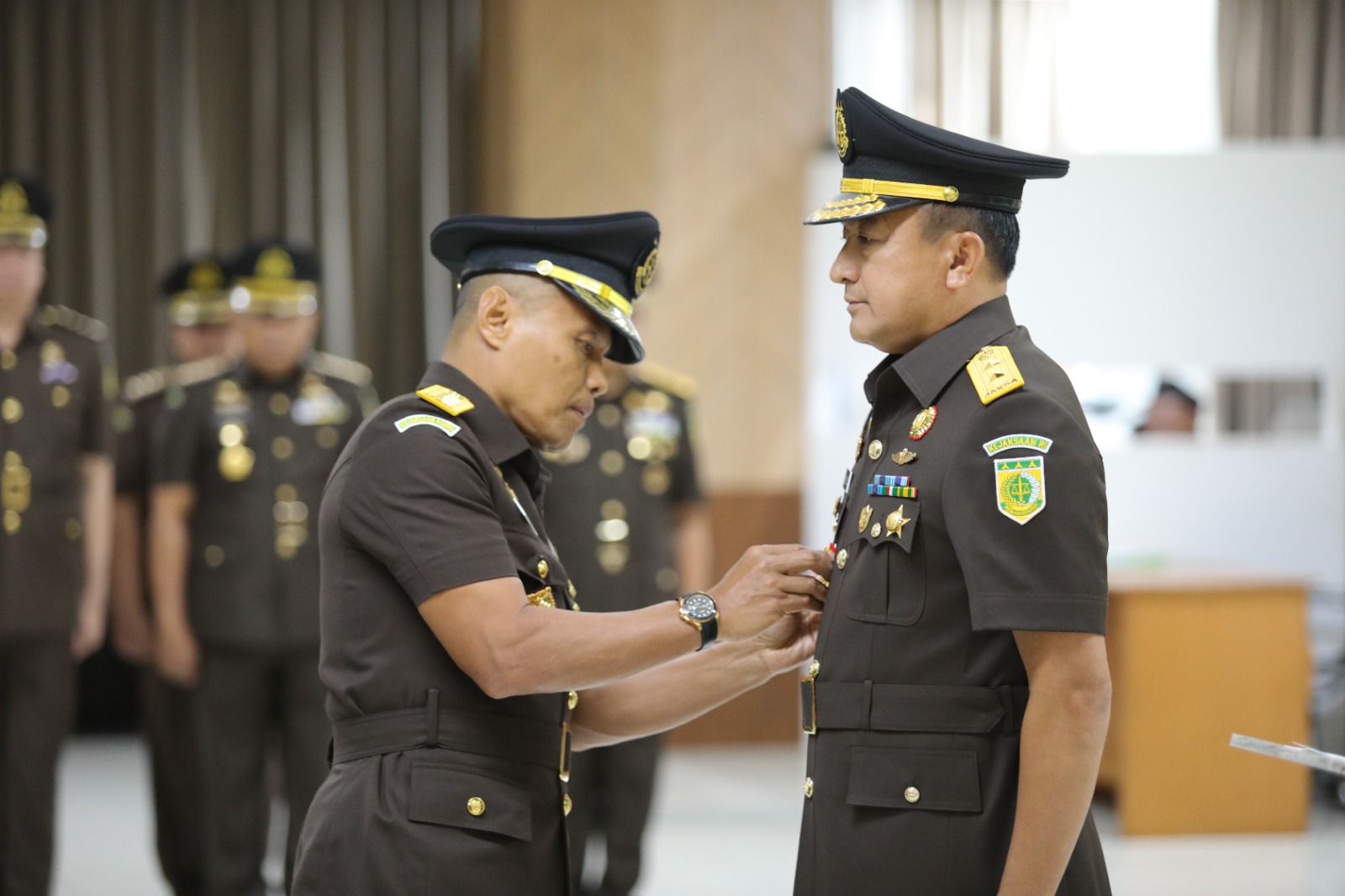 Kolonel Cpm Andi Suci Agustiansyah  Dilantik Sebagai Direktur Penindakan Jaksa Agung Muda Bidang Pidana Militer