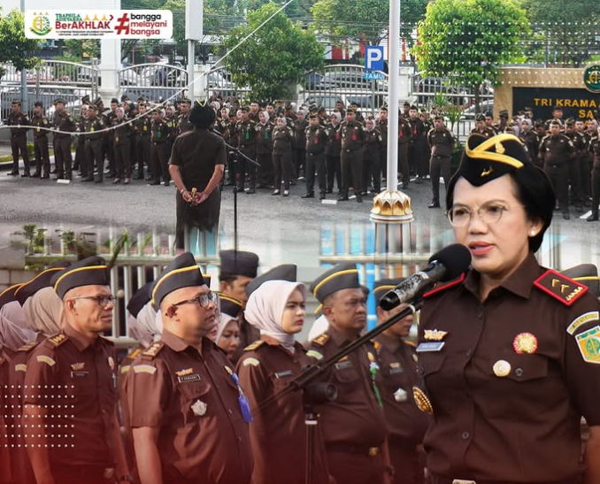 Apel Pagi Kejaksaan Tinggi Sumatera Barat