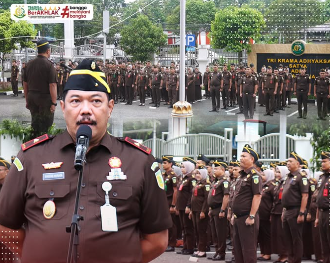 Apel Pagi Kejaksaan Tinggi Sumatera Barat