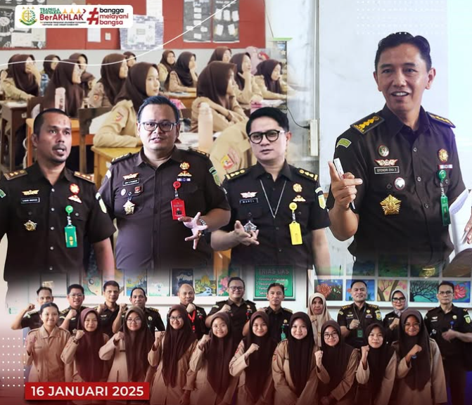 Kejaksaan Tinggi Sumatera Barat menggelar program Jaksa Mengajar di SMA Negeri 1 Padang