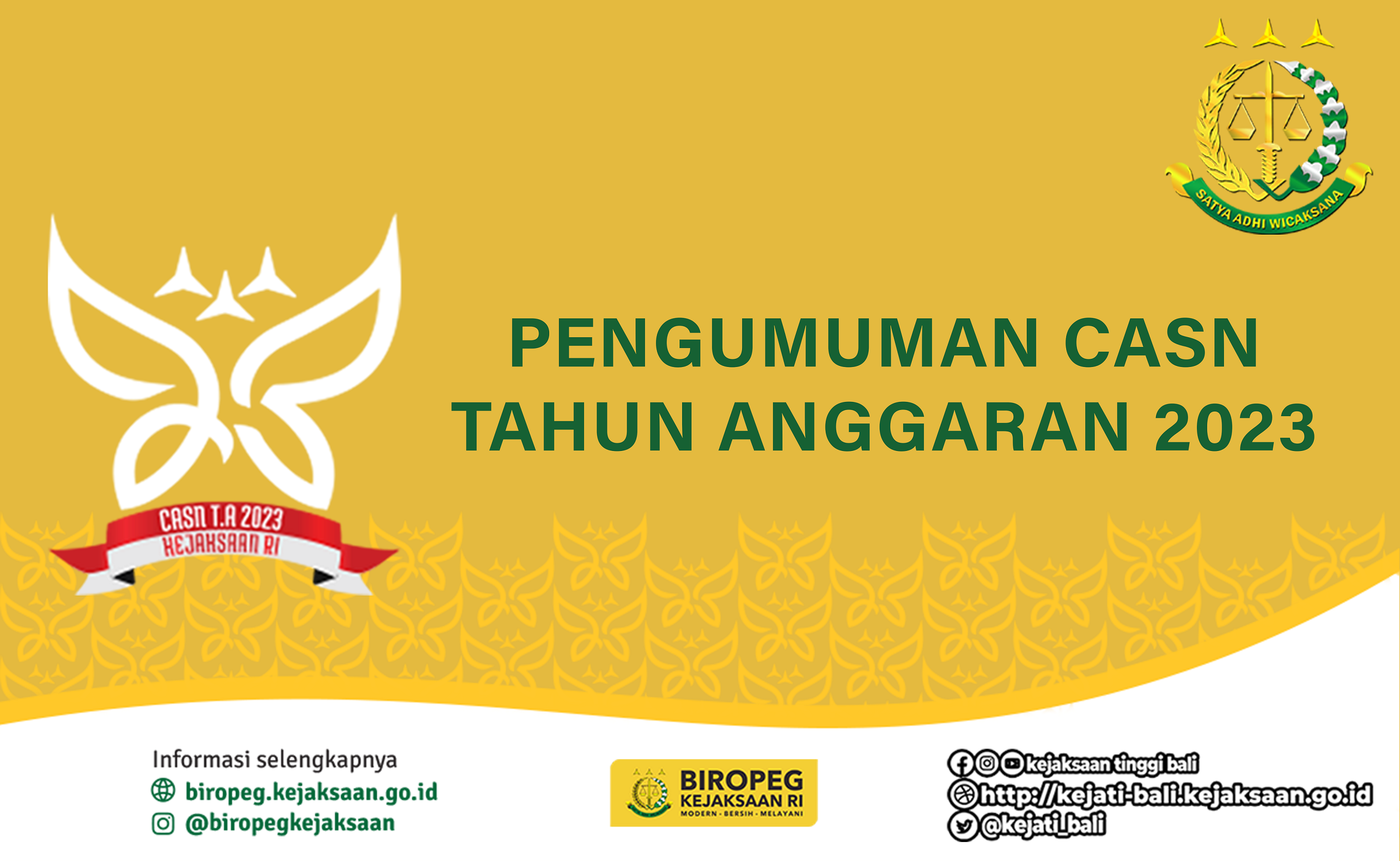 Seleksi CPNS Kejaksaan RI Tahun 2023