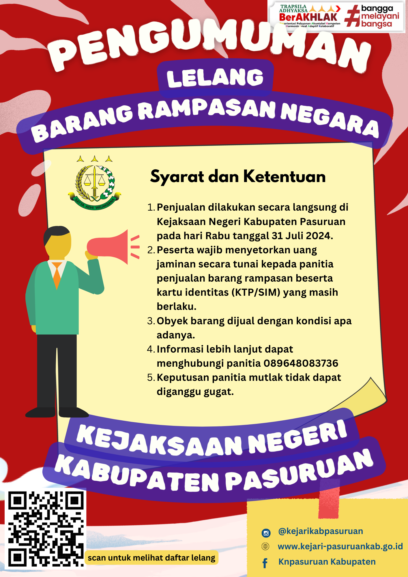 Lelang Barang Rampasan Negara